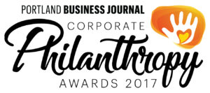 Portland Business Journal Corporate Philanthropy Awards 2017 logo