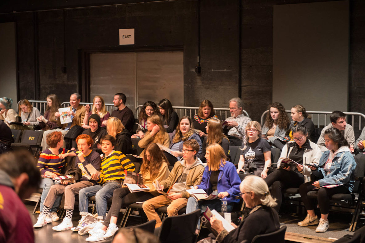 CommuniCare Students Enjoying Every Brilliant Thing at Portland Center Stage